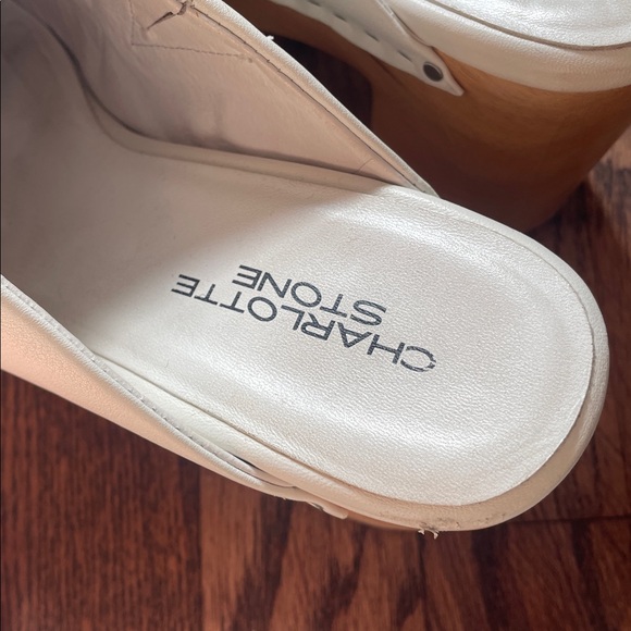 Charlotte Stone Marlo Clog in Latte - Picture 2 of 5